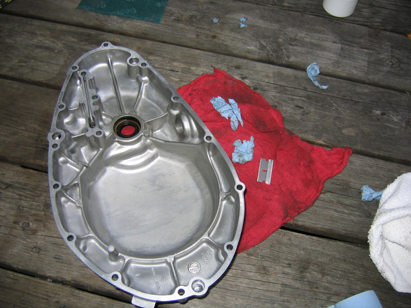 fixing an oil leak in rightside crankcase report