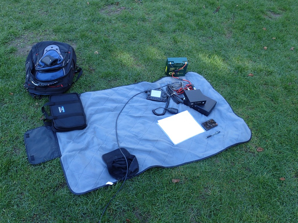 Portable HF setup