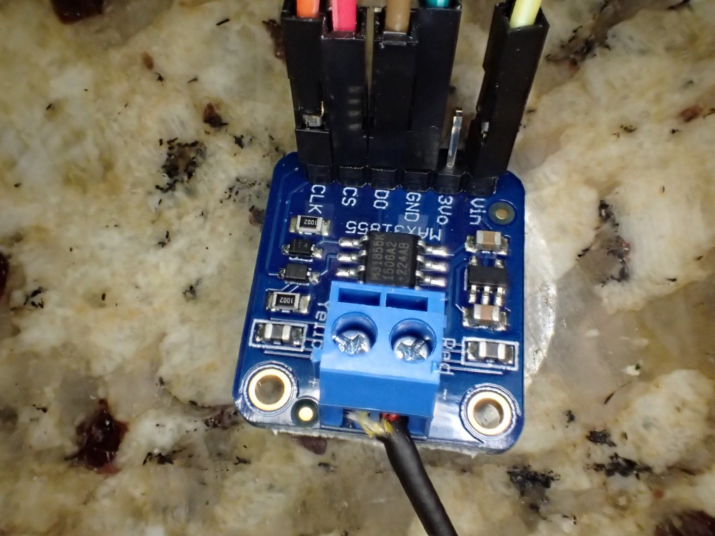 The MAX31855 thermocouple amp and ADC