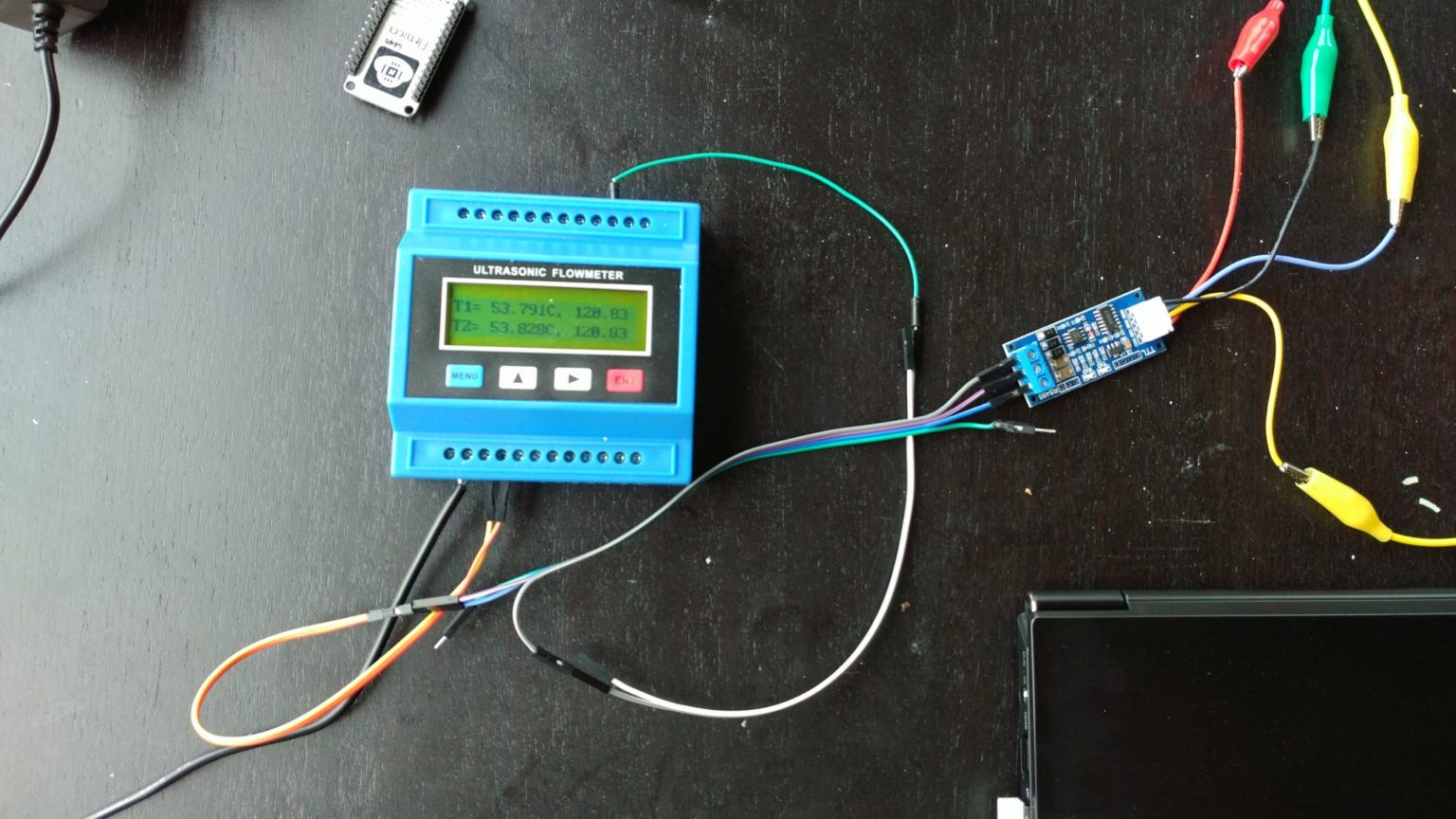 Reading a TUF-2000M Ultrasonic Flow Meter with an Arduino or ESP8266 ...