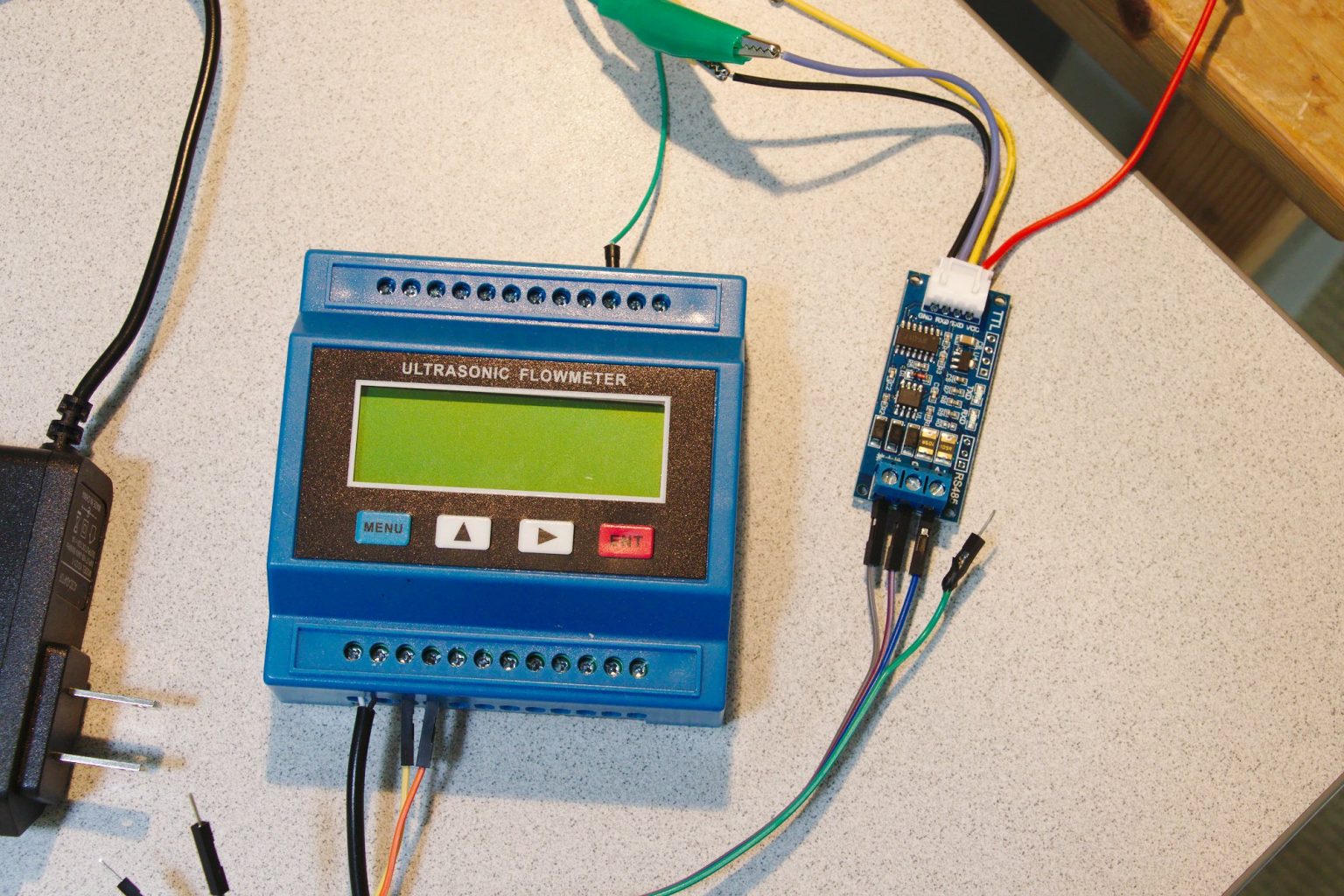 arduino flow meter