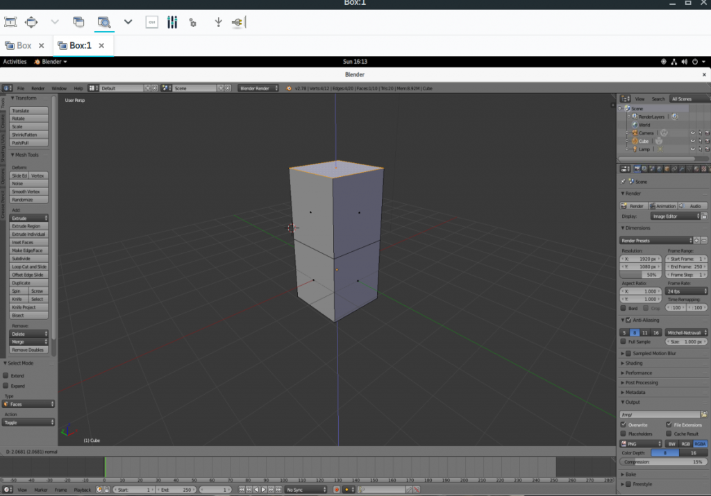 Remote controlling Blender